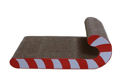 christmas cat scratchers tunnels caves beds houses