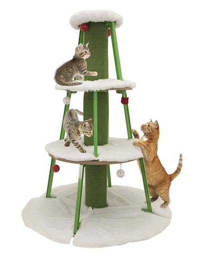 Christmas Cat Scratchers, Tunnels, Caves, Beds, And Houses For Your ...