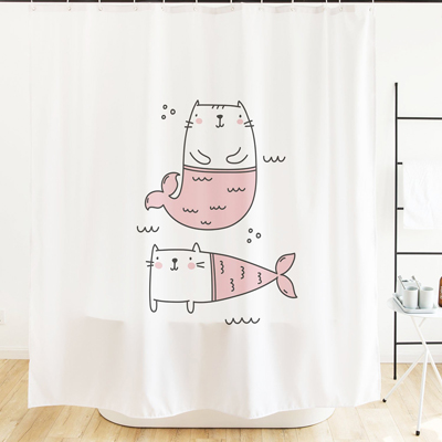 cat shower curtains