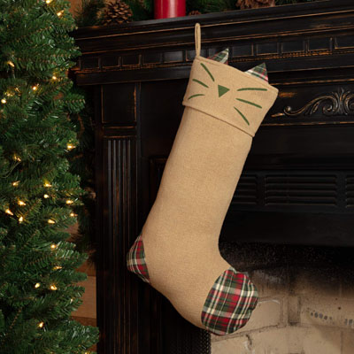 cat christmas stockings