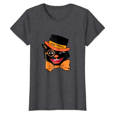 halloween cat tshirts