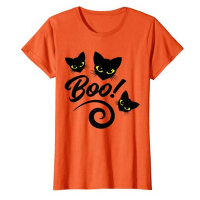 halloween cat tshirts