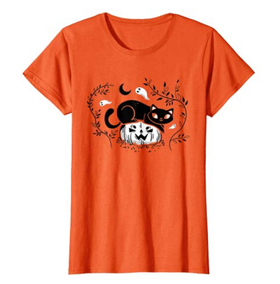 halloween cat tshirts