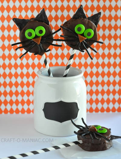 cat treats snacks recipes halloween