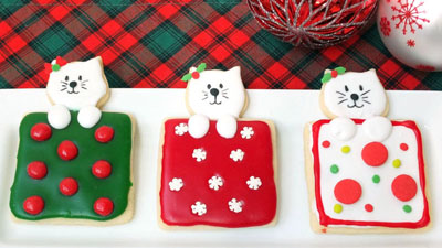 cat Christmas cookie recipes