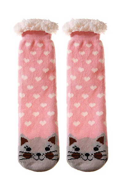 cat slipper socks for women