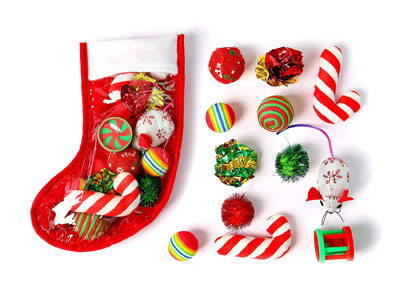 christmas cat toys