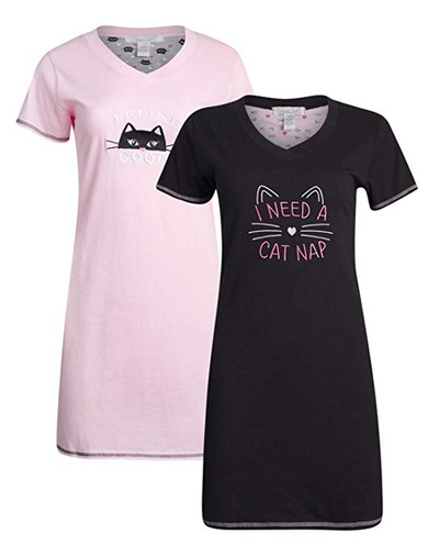 womens t shirt nightgowns