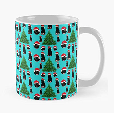 christmas cat mugs