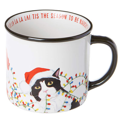 christmas cat mugs
