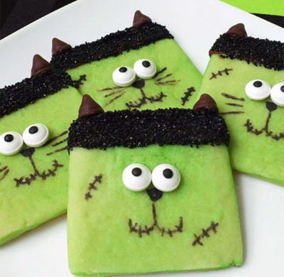 cat treats snacks recipes halloween