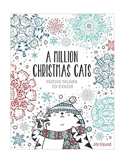 christmas cat coloring books