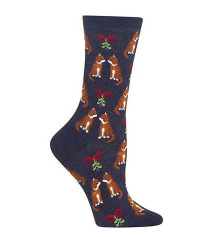 christmas cat socks for women