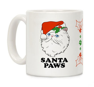 christmas cat mugs