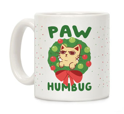 christmas cat mugs