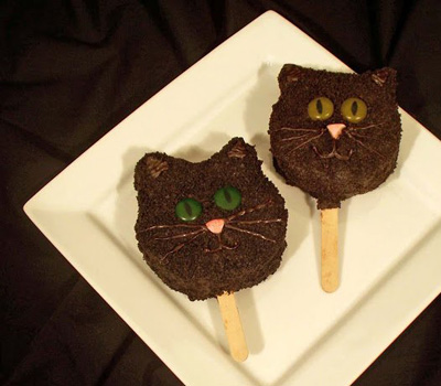cat treats snacks recipes halloween
