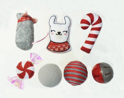 christmas cat toys