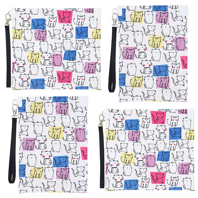 reusable snack and sandwich bags for cat lovers