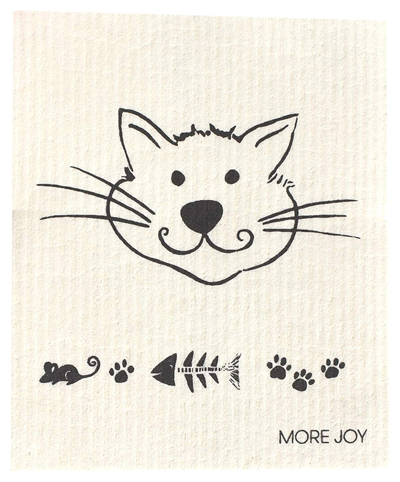 Reusable Dishcloths For Cat Lovers