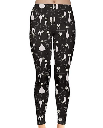 Black Tights Cat Cute and Fun Tights for Women Cats on the Back of the L  Legs Gift for Cat Mum -  Canada