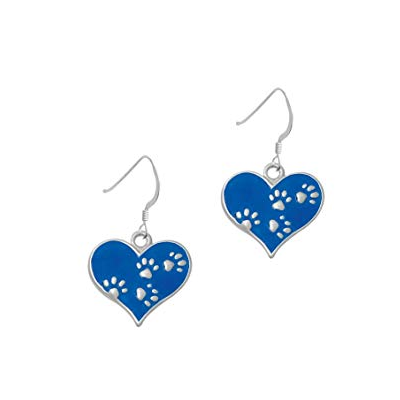 heart cat earrings
