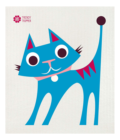 Reusable Dishcloths For Cat Lovers