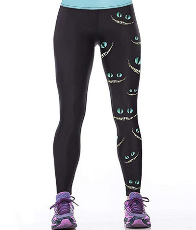 Buy LOCOMO Women Cute Cat Face Embroidery Embroidered Legging FFT137BLK  Black Online at desertcartSeychelles