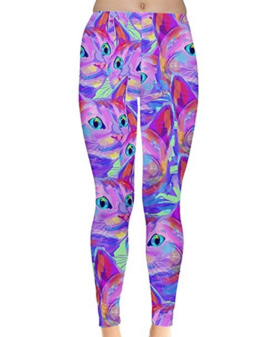 cat leggings for women