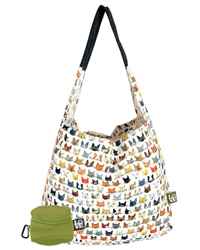 cat reusable grocery bags