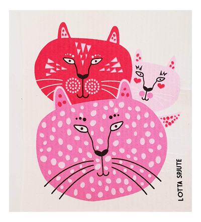 Reusable Dishcloths For Cat Lovers