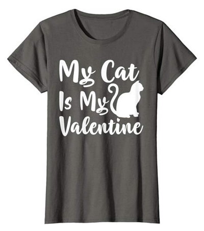 Valentine’s Day Tshirts For Women Who Love Cats! – Meow As Fluff