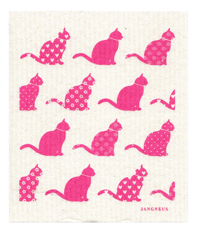 Reusable Dishcloths For Cat Lovers