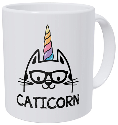 unicorn cat mug