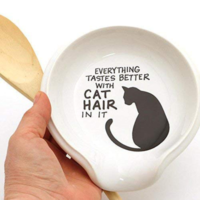 cat spoon rest