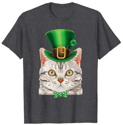 St. Patrick’s Day Tshirts For Cat Lovers! – Meow As Fluff