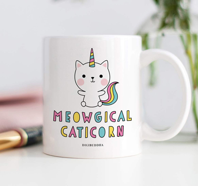 unicorn cat mug