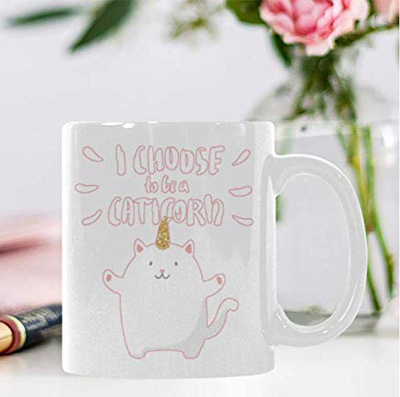 unicorn cat mug