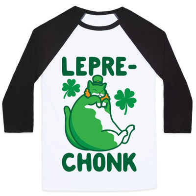 st patricks day cat tshirt