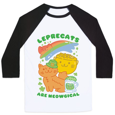 st patricks day cat tshirt