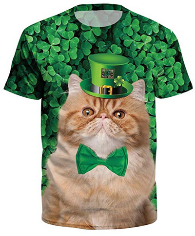St. Patrick’s Day Tshirts For Cat Lovers! – Meow As Fluff