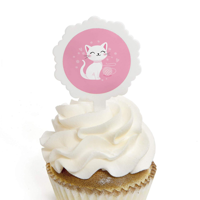 Cute Kitty Cupcake Toppers For Cat Lovers – Meow As Fluff