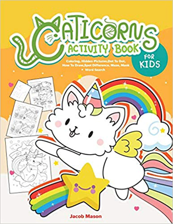 cat activity books