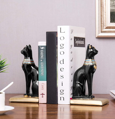 cat bookends
