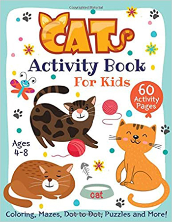 cat activity books