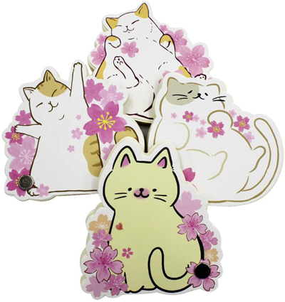 cat sticky notes