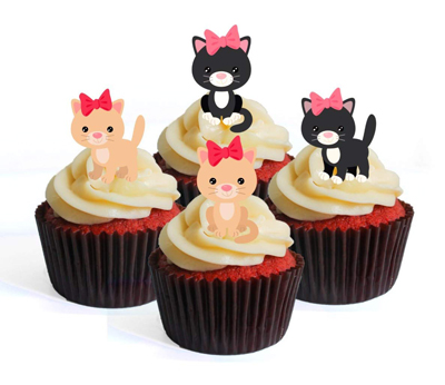 cat cupcake toppers