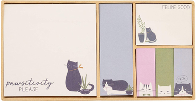 cat sticky notes