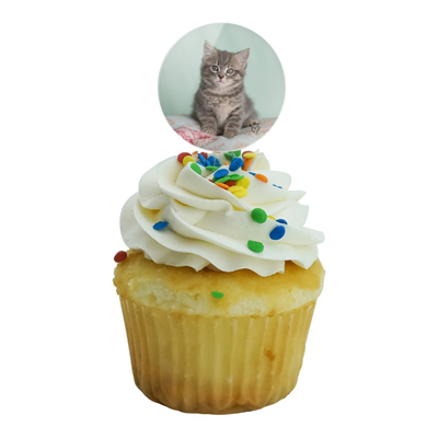 cat cupcake toppers
