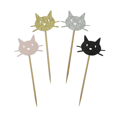 cat cupcake toppers