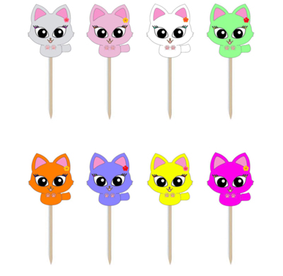 Cute Kitty Cupcake Toppers For Cat Lovers – Meow As Fluff